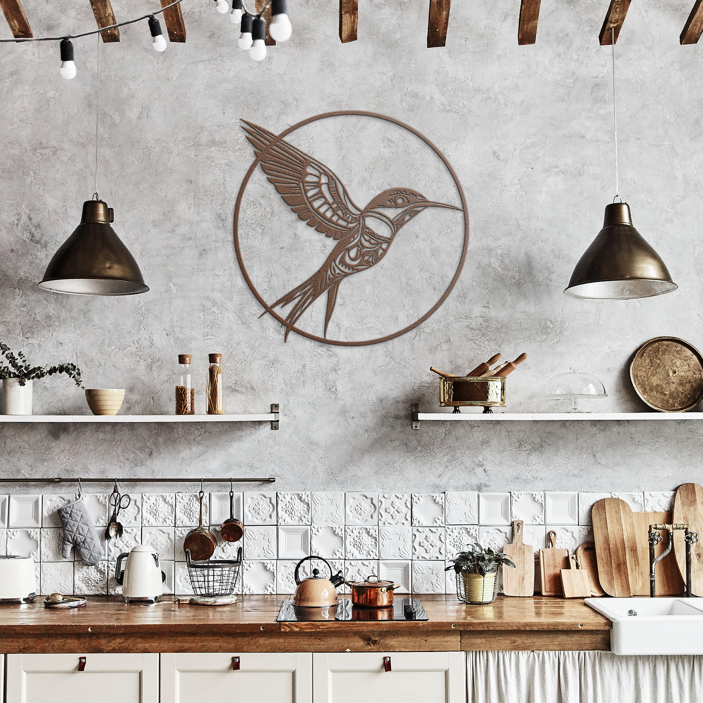 Hummingbird_Metal_Art__Northwest_Tribal_Copper_Rustic_Kitchen_Mockup.png