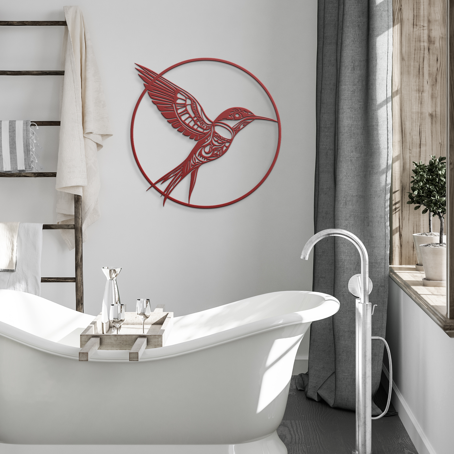 Hummingbird_Metal_Art__Northwest_Tribal_Red_Modern_Bathroom_Mockup.png