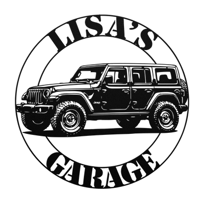 Jeep 4x4 adventure steel wall decor