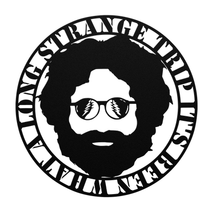 Jerry Garcia Metal Art - Custom Grateful Dead Wall Decor