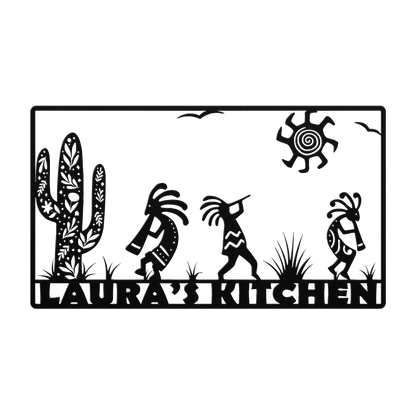 native american metal wall art