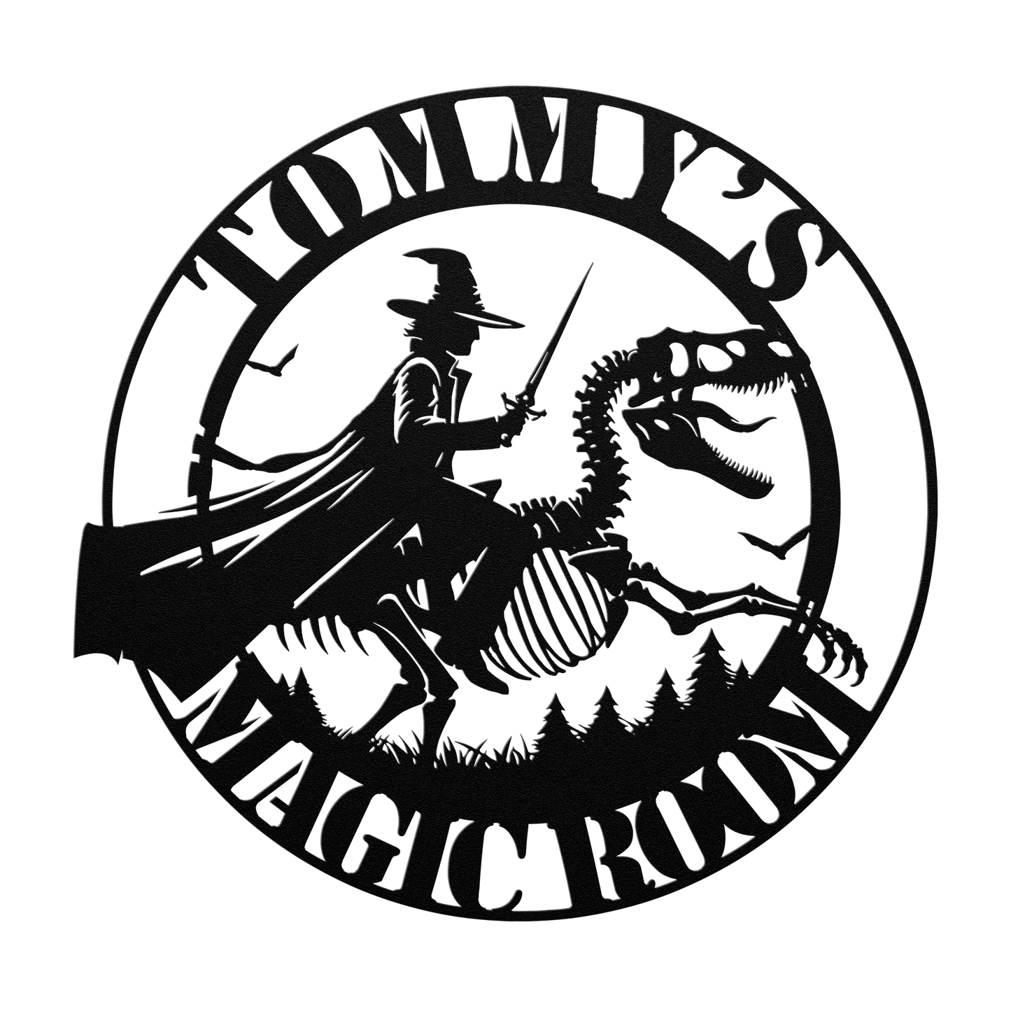 personalized room sign