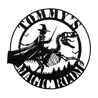 personalized room sign