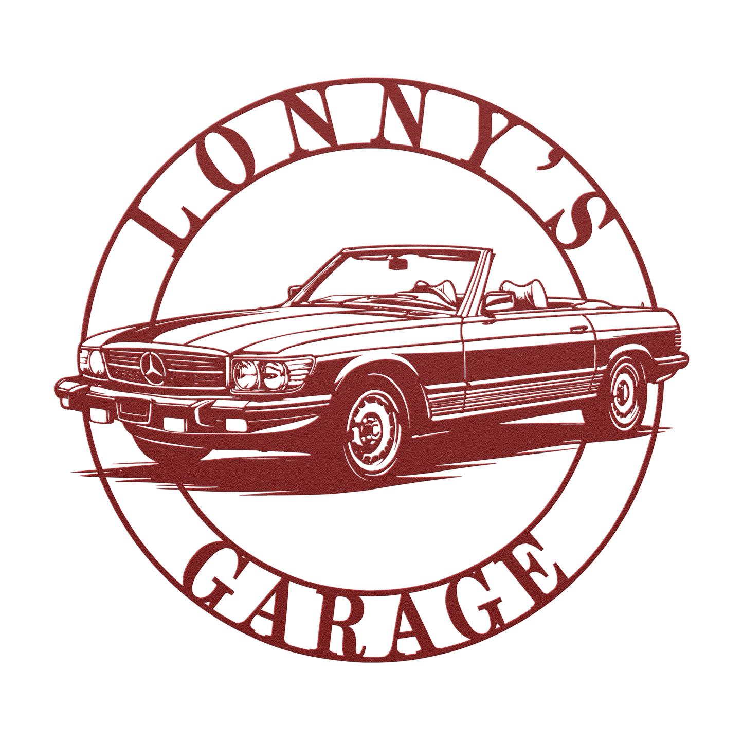 vintage european car decor