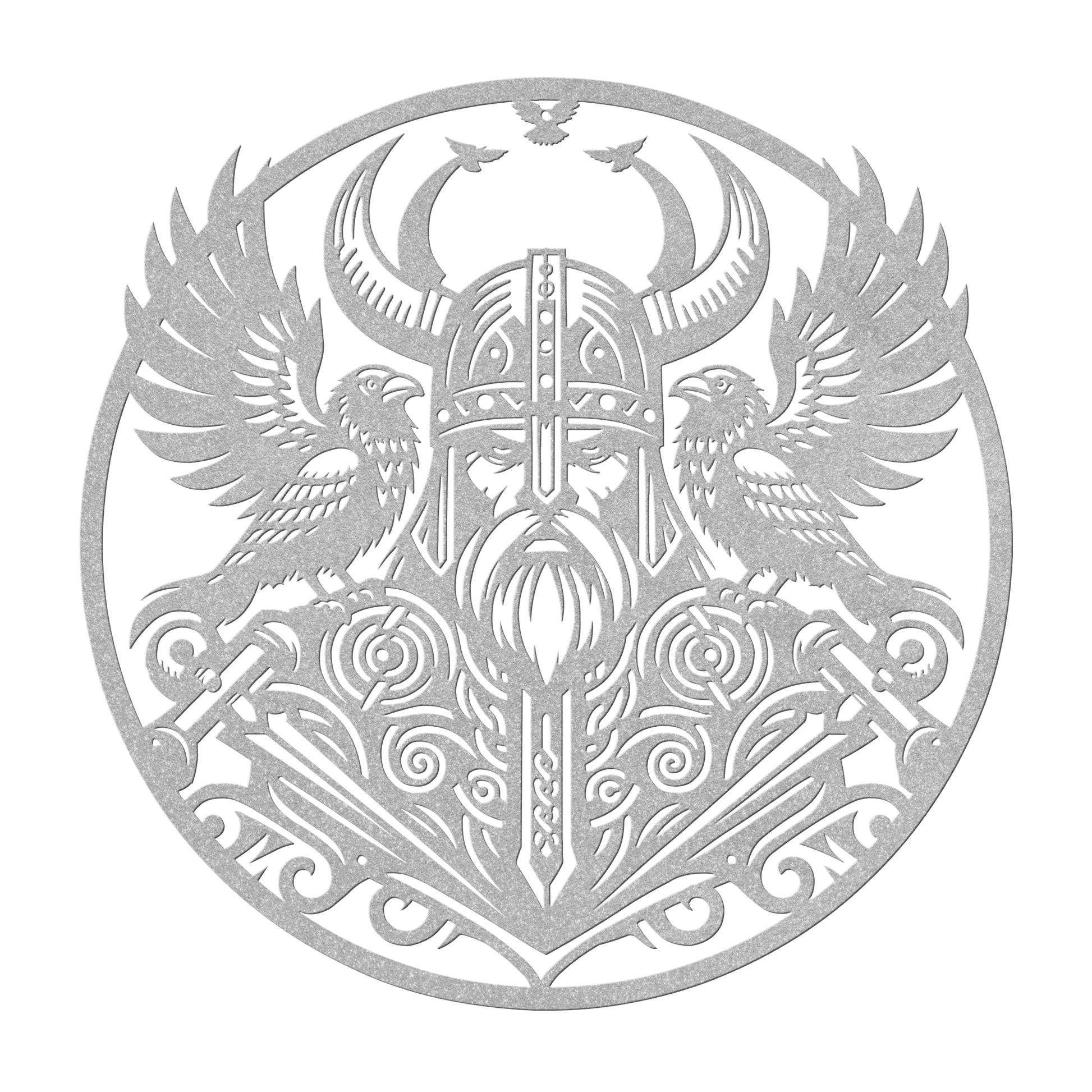 Metal_Sign__Viking_Warrior_Norse_Wall_A_Silver_Transparent_Mockup.png
