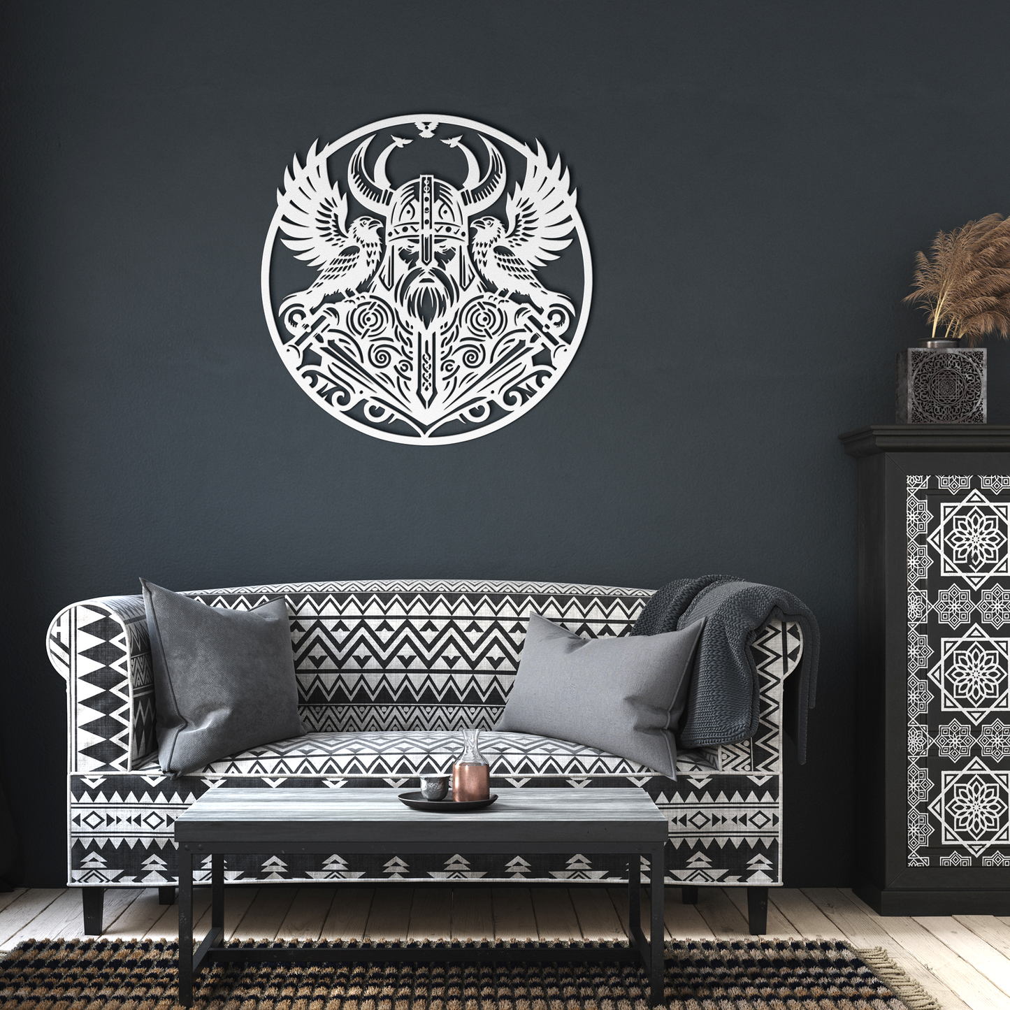 rustic Norse decor