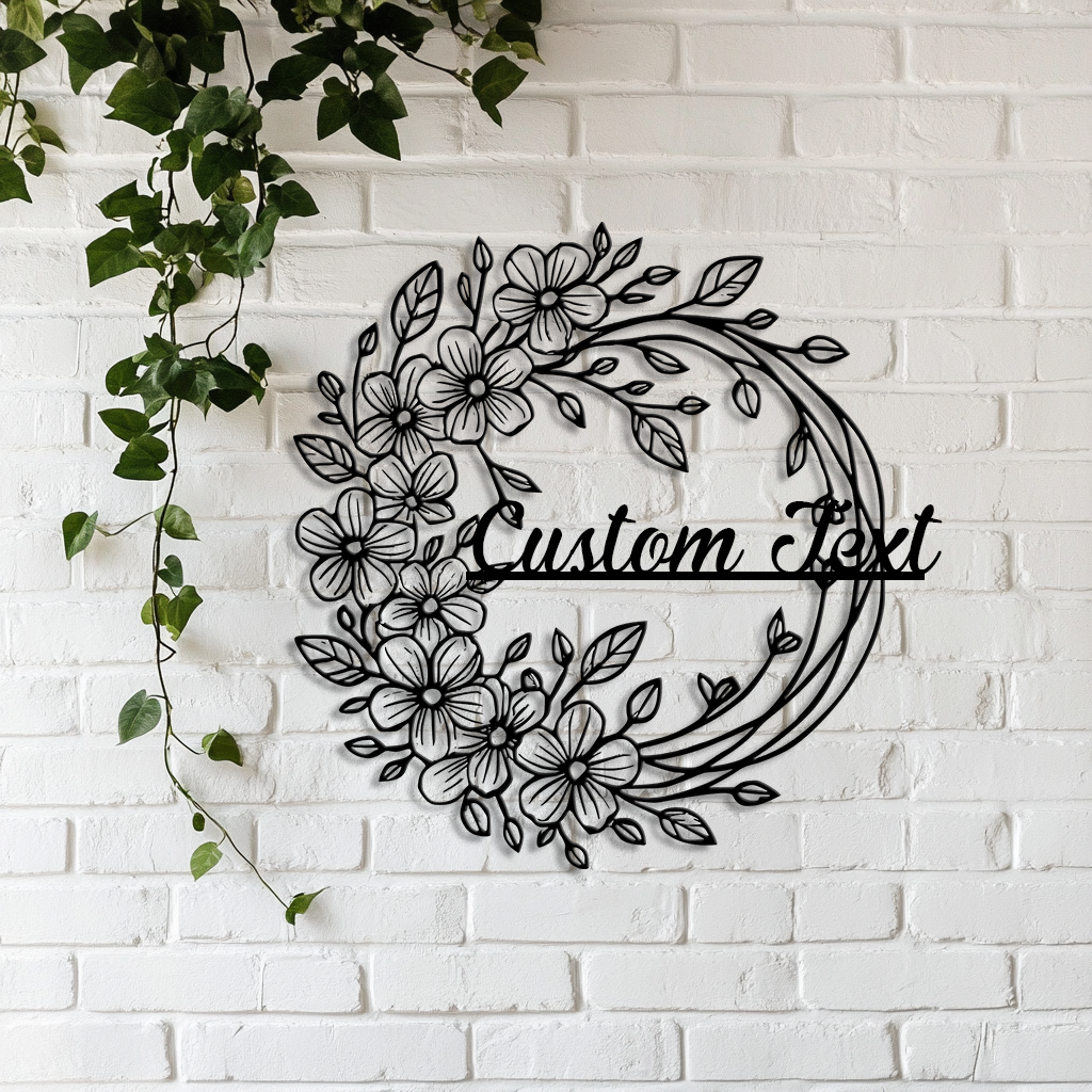 Farmhouse daisy floral sign