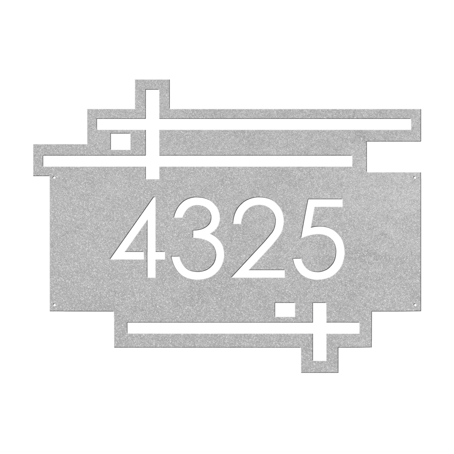 house number sign
