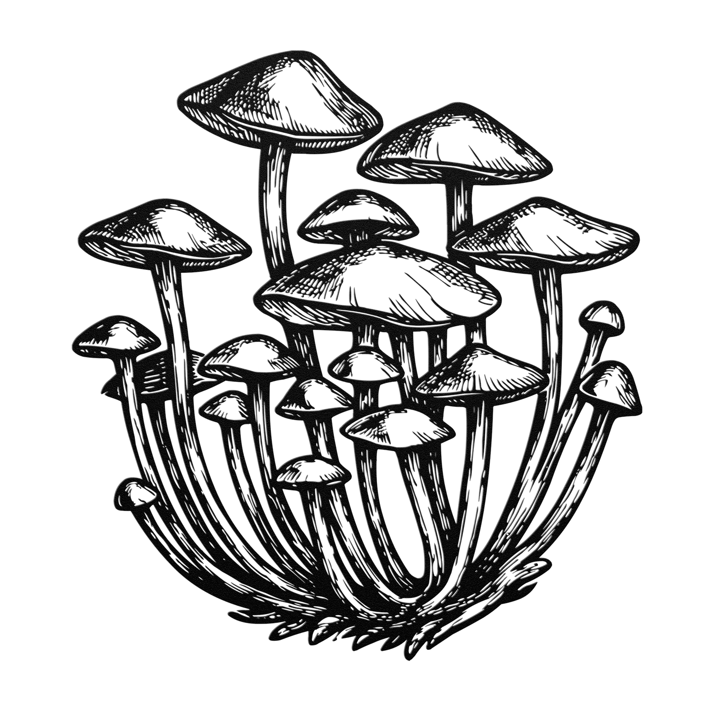 nature inspired metal decor