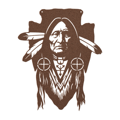 Native_American_Chief_Warrior_Metal_Wall_Copper_Transparent_Mockup.png