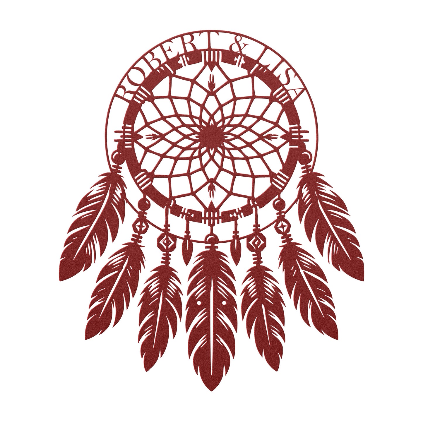 Native American Dreamcatcher Metal Sign Personalized Gift