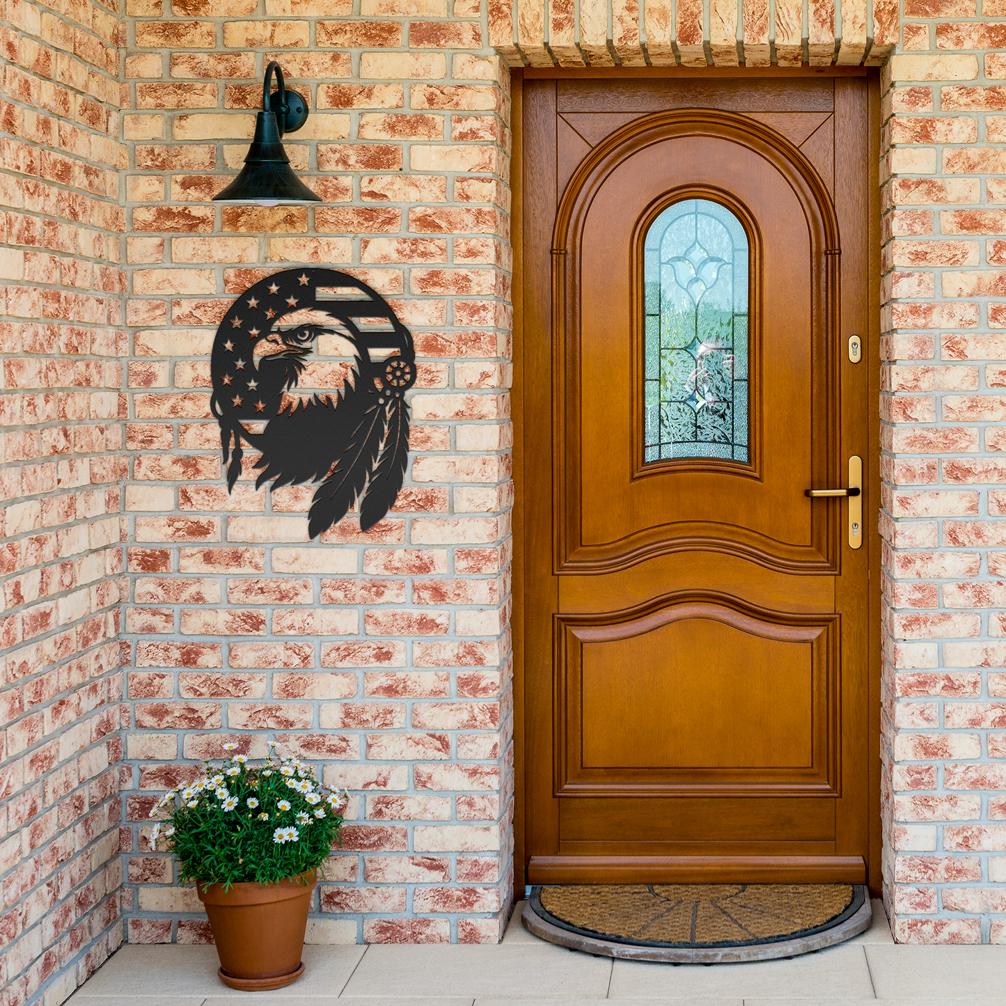 Native_American_Eagle_Dream_Catcher_Meta_Black_Brick_Entrance_Mockup.png