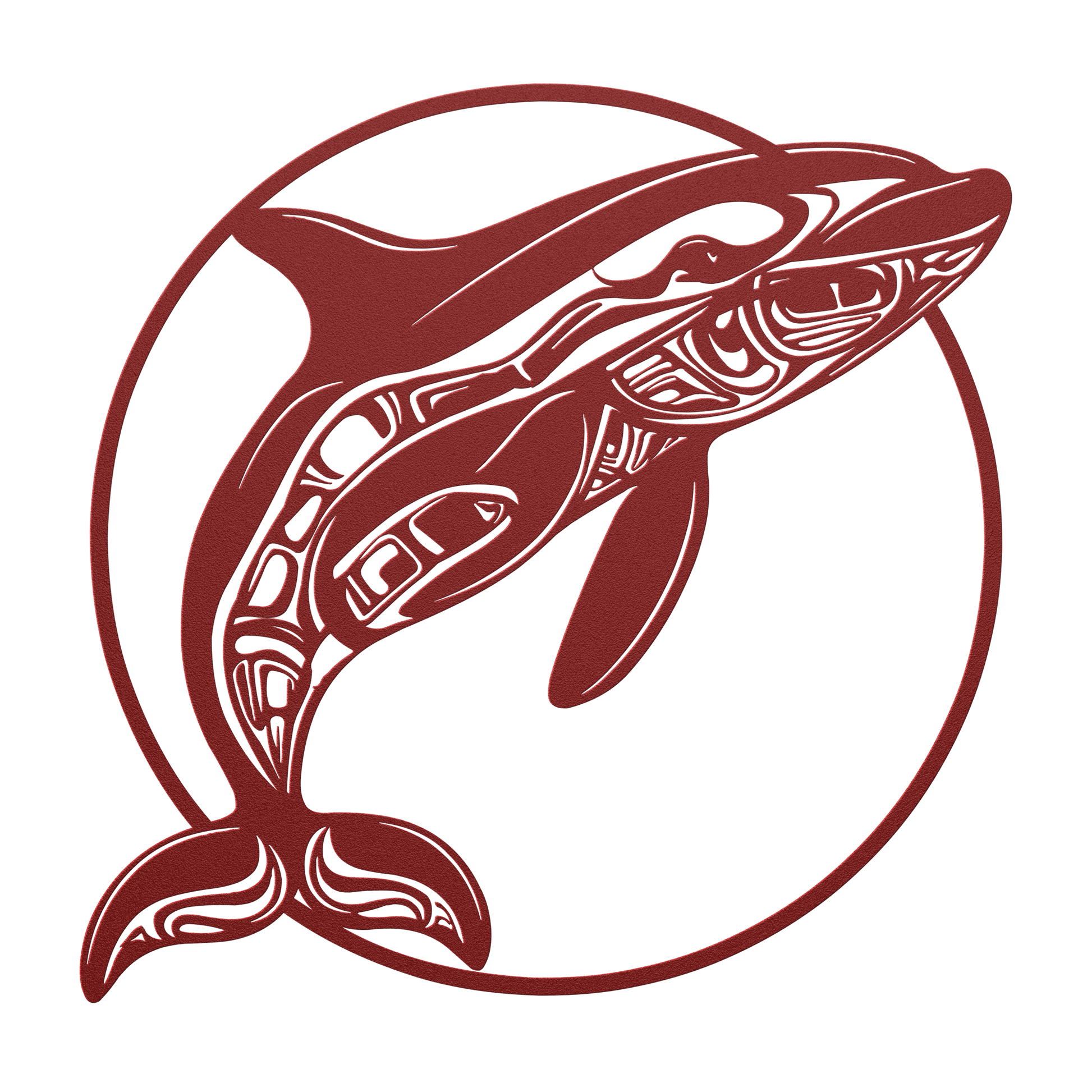 Pacific_Northwest_Killer_Whale_Metal_Art_Red_Transparent_Mockup.png