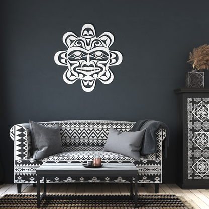 Pacific_Northwest_Tribal_Sun_Metal_Sign__White_Dark_Living_Room_Mockup.png