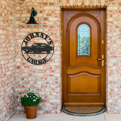 American muscle car wall decor
