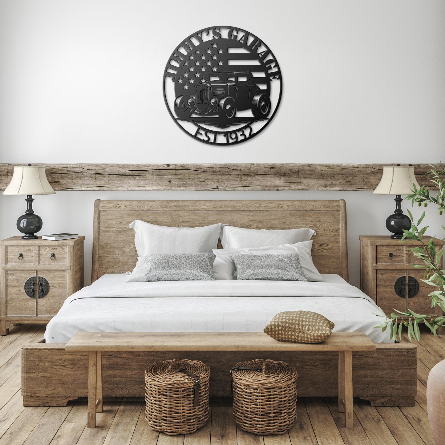 muscle car wall art