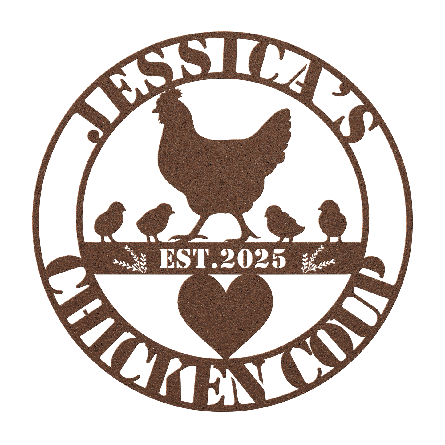 Custom coop name sign