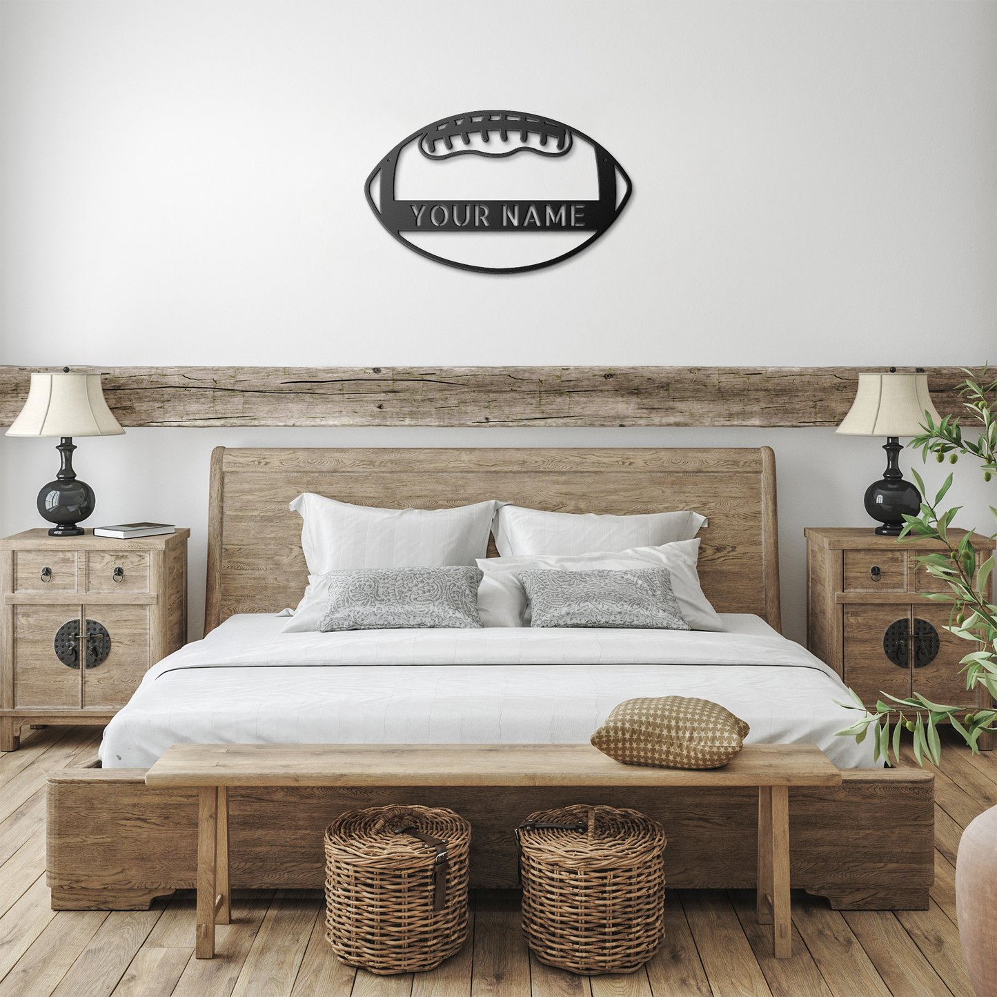 Personalized_Football_Metal_Sign__Cus_Black_Farmhouse_Bedroom_Mockup.png