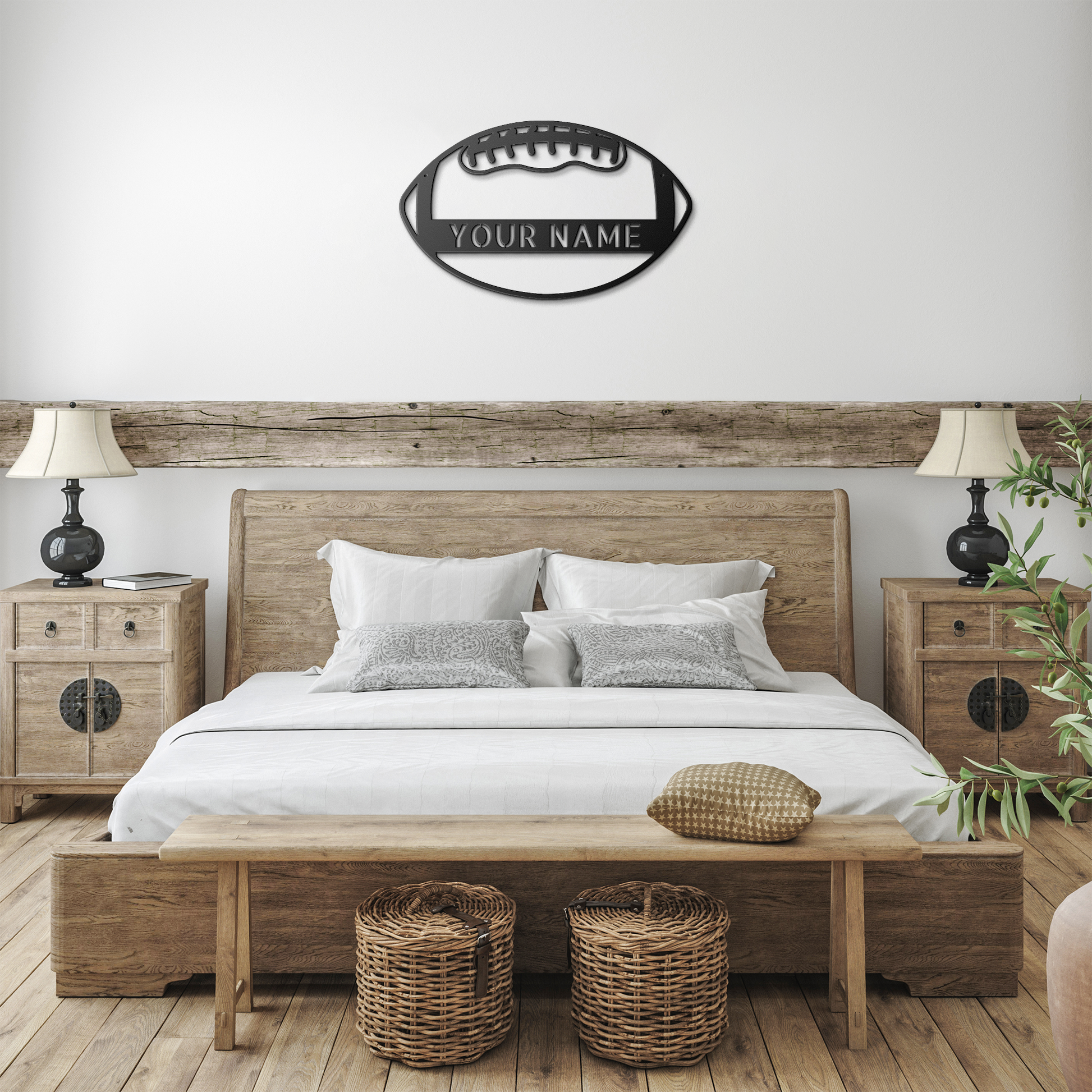 Personalized_Football_Metal_Sign__Cus_Black_Farmhouse_Bedroom_Mockup.png