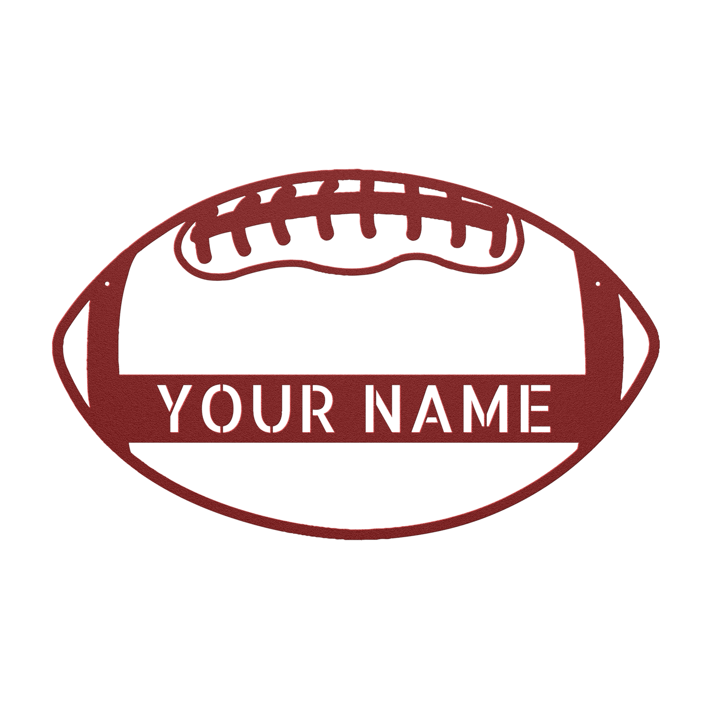 Coach gift custom football art