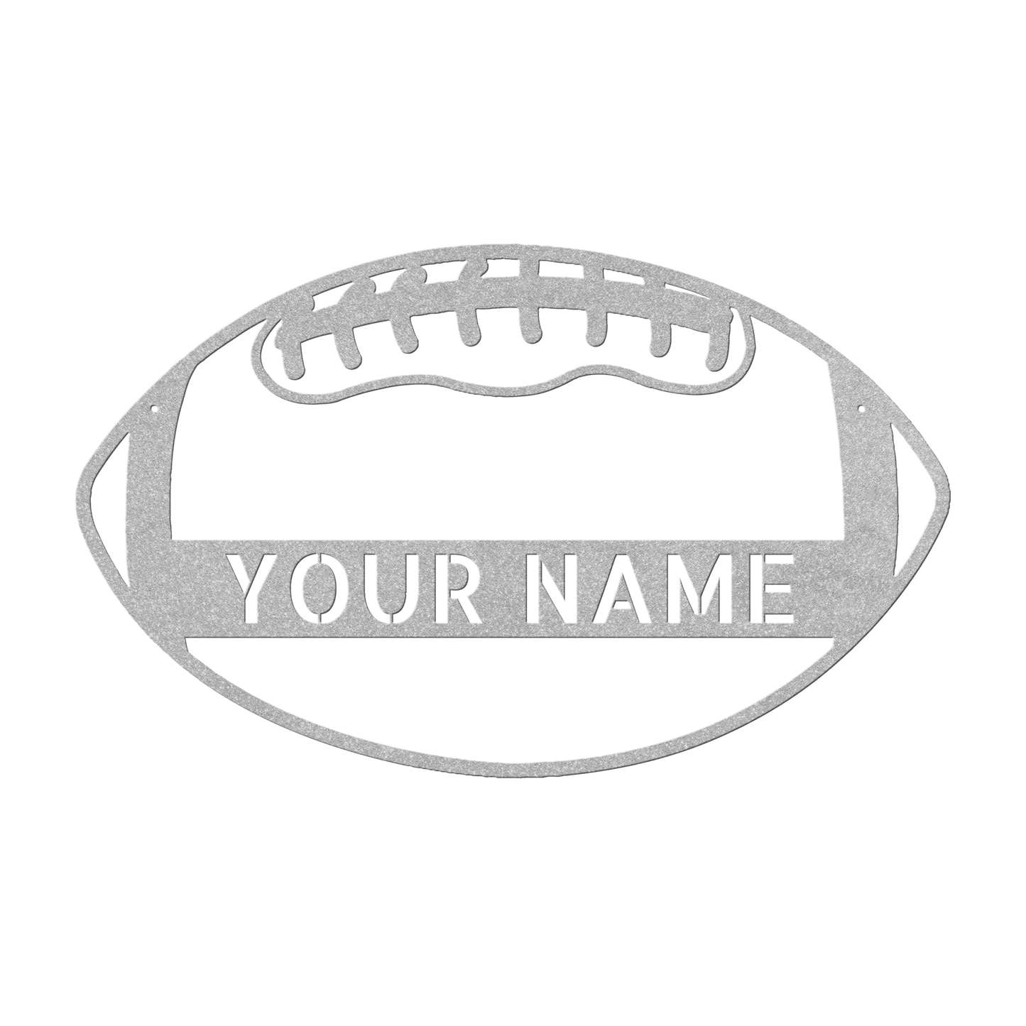 Football team locker room sign