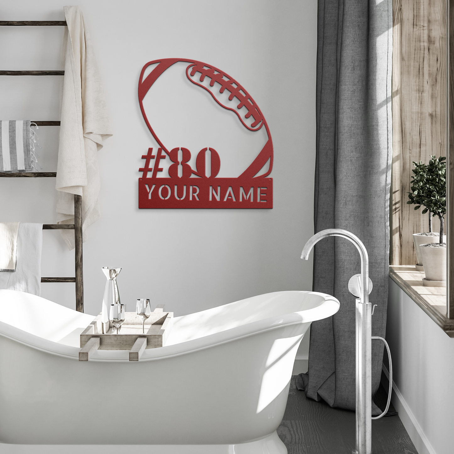 Personalized_Football_Name_Sign__Cust_Red_Modern_Bathroom_Mockup.png
