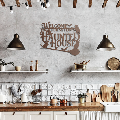 Personalized_Halloween_Metal_Sign__Haun_Copper_Rustic_Kitchen_Mockup.png