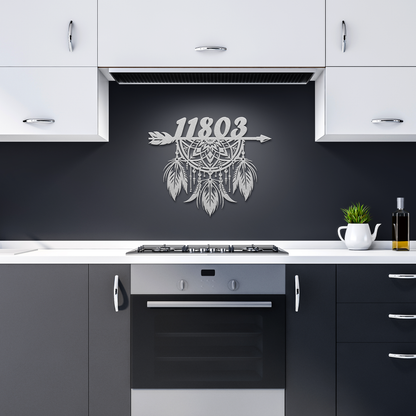 Personalized_House_Number_Dreamcatcher_S_Silver_Dark_Kitchen_Mockup.png