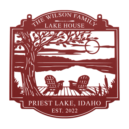 Personalized_Lake_House_Metal_Sign_Custo_Red_Transparent_Mockup.png