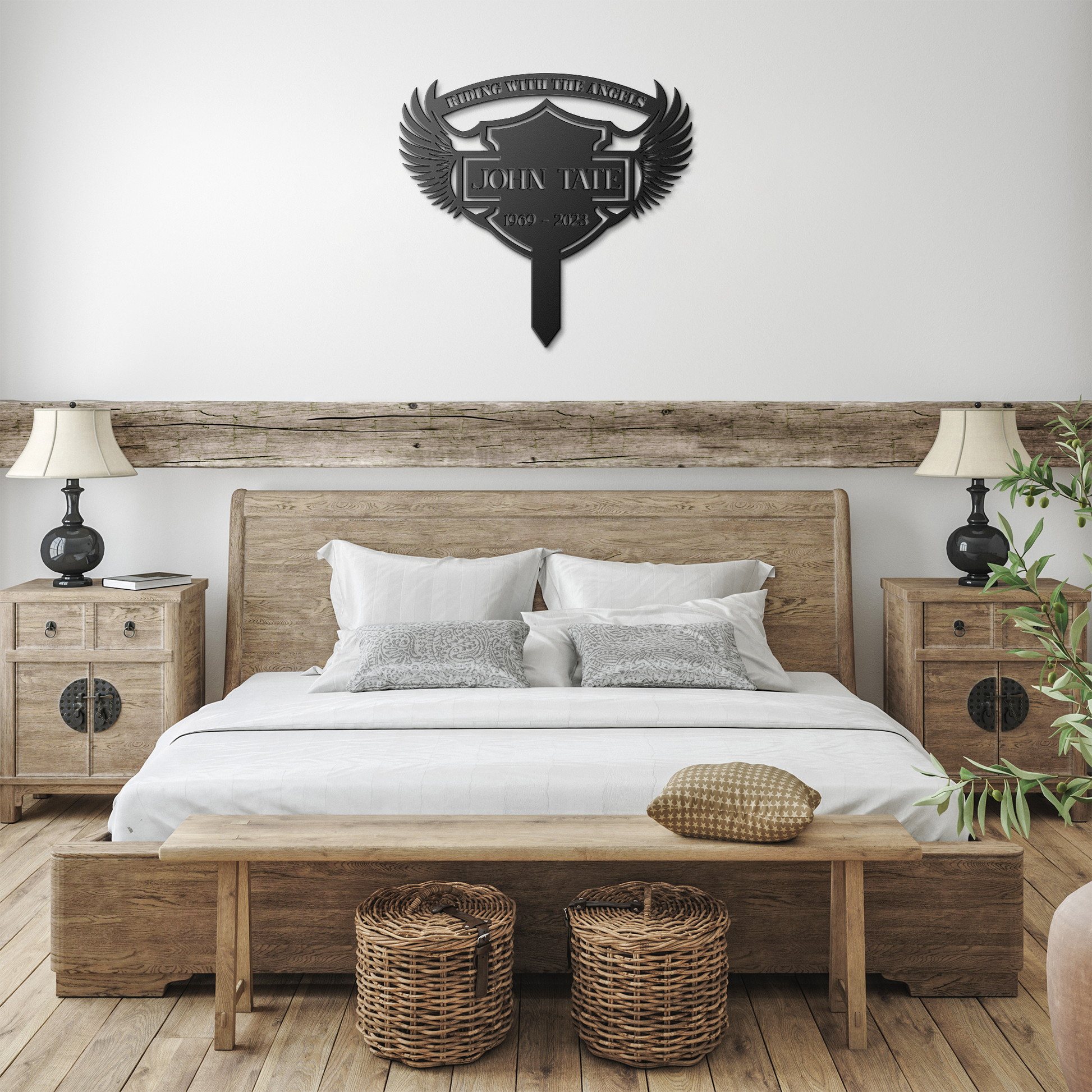 Personalized_Riding_With_The_Angels_Moto_Black_Farmhouse_Bedroom_Mockup.png
