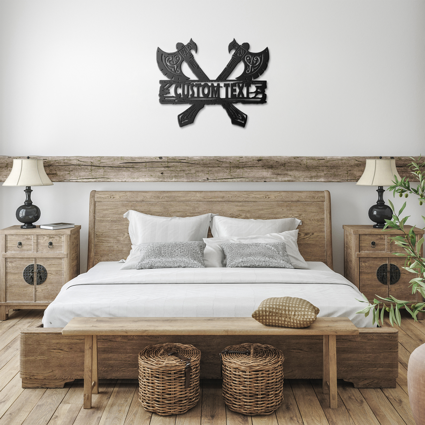 Personalized_Viking_Axe_Metal_Wall_Art__Black_Farmhouse_Bedroom_Mockup.png