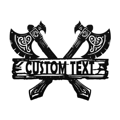 Rustic warrior metal wall piece