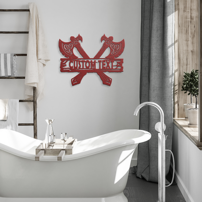 Personalized_Viking_Axe_Metal_Wall_Art__Red_Modern_Bathroom_Mockup.png