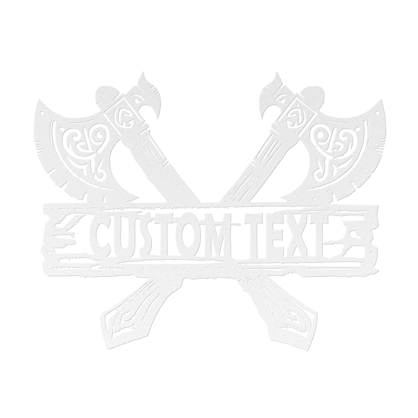 Viking wall decor steel axe