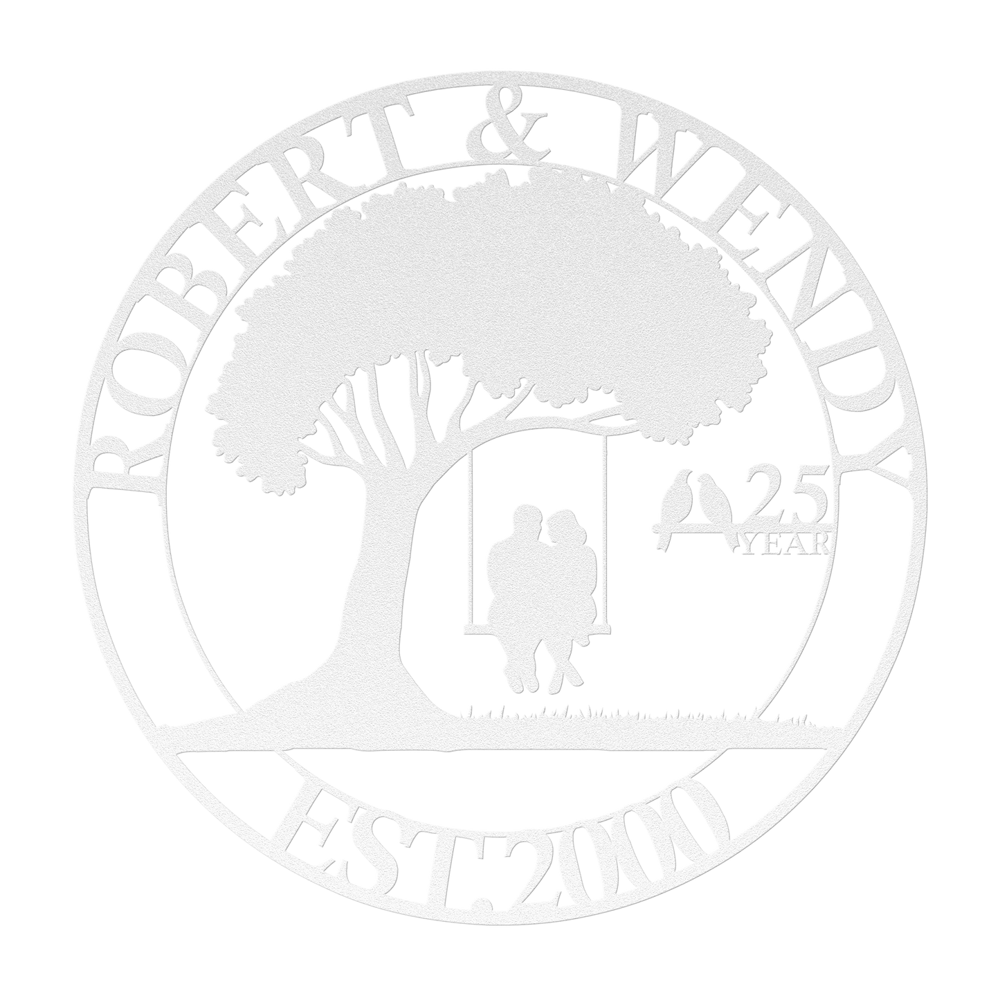 anniversary gift sign