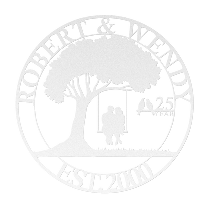 anniversary gift sign