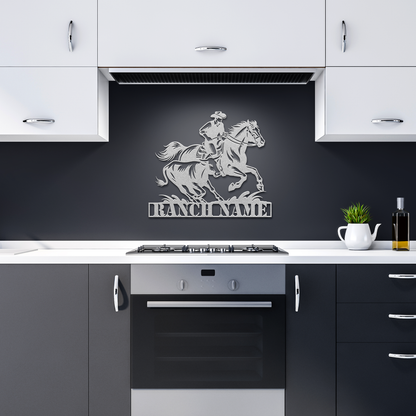 Ranch_Cowboy_Chasing_Cow_Metal_Sign__We_Silver_Dark_Kitchen_Mockup.png