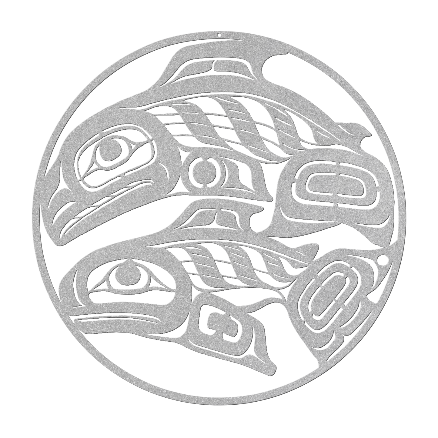 Salmon_Tlingit_Haida_Metal_Sign__Alaska_Silver_Transparent_Mockup.png