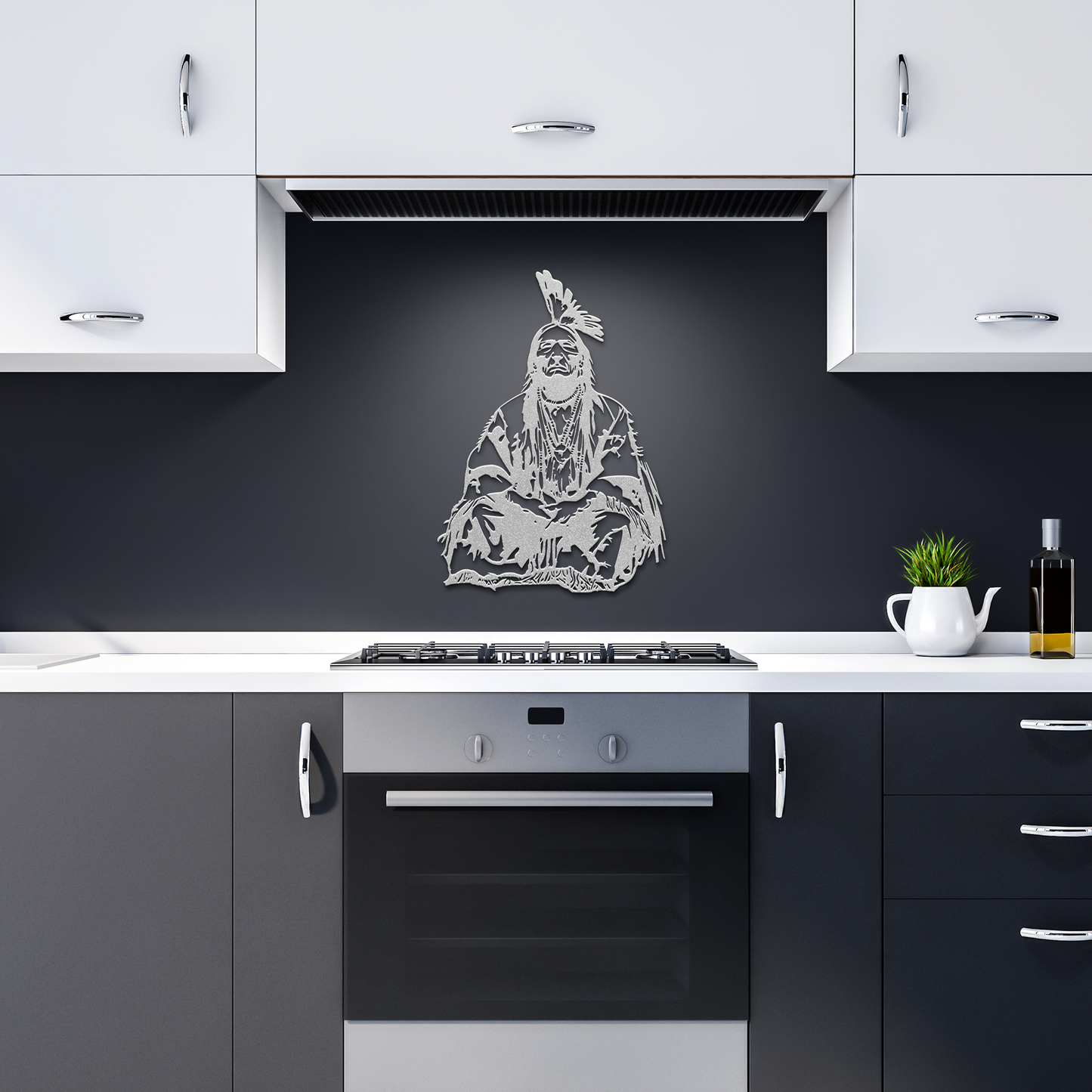 Sitting_Bull_Warrior_Chief_Metal_Sign___Silver_Dark_Kitchen_Mockup.png