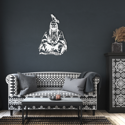 Sitting_Bull_Warrior_Chief_Metal_Sign___White_Dark_Living_Room_Mockup.png