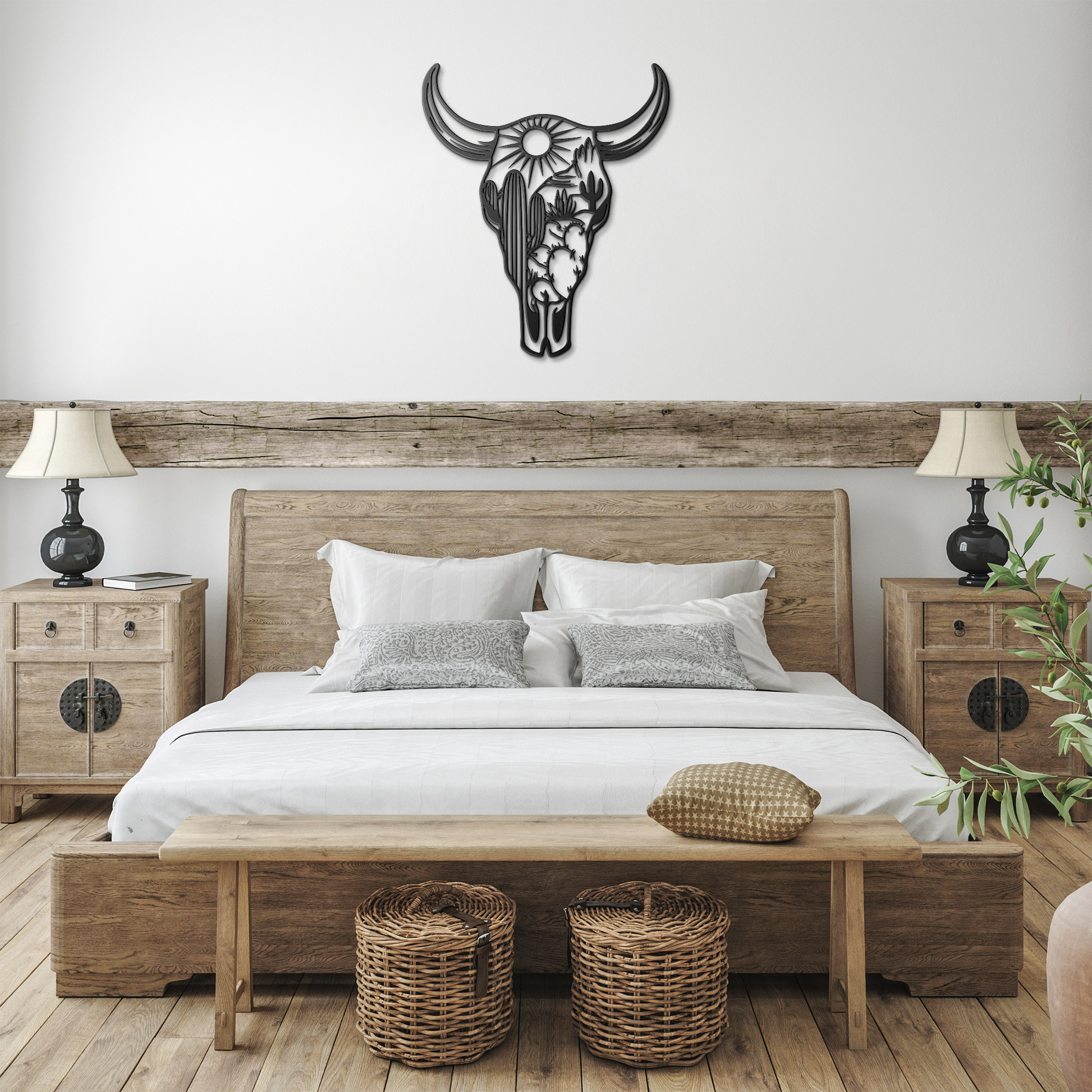 Southwest_Style_Cow_Skull_Metal_Wall_Dec_Black_Farmhouse_Bedroom_Mockup.png_15356461