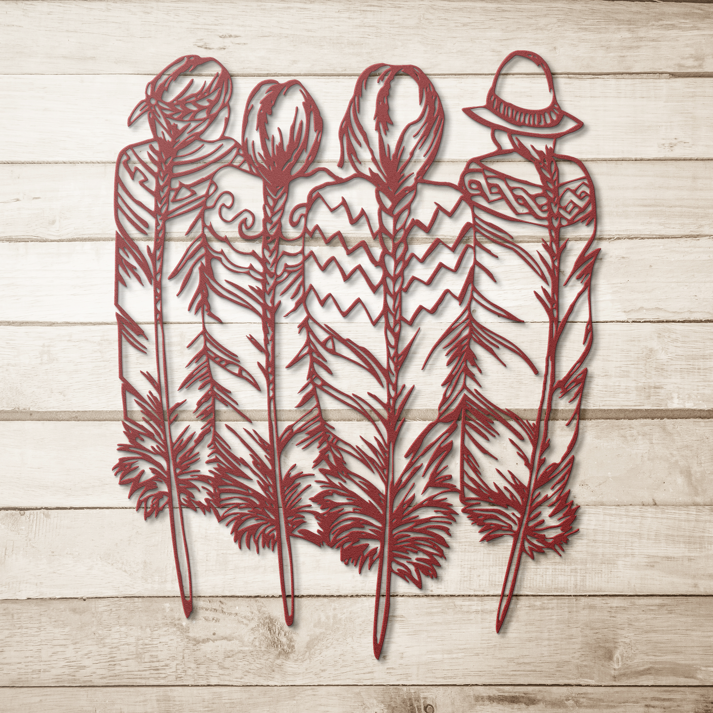 Southwest_Woman_Metal_Wall_Art_Feather_P_Red_Simple_Wood_BKGD_Mockup.png_15501171