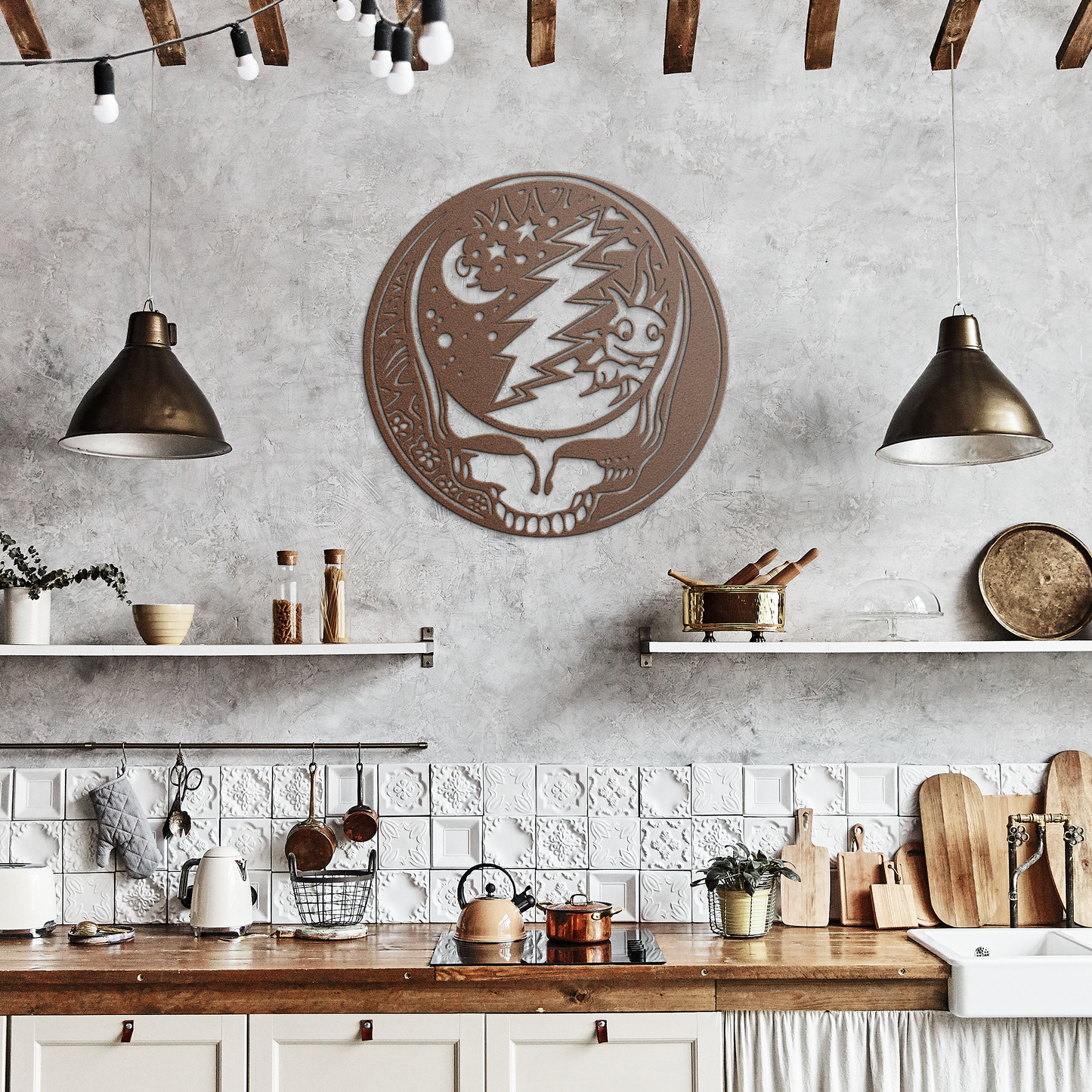 Steal_Your_Face_Grateful_Dead_Sun_and_Mo_Copper_Rustic_Kitchen_Mockup.png