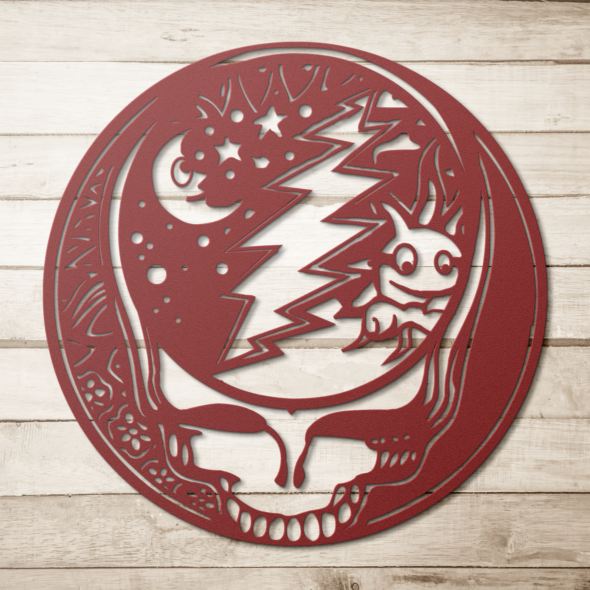 metal sign grateful dead wall art