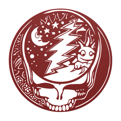Steel Grateful Dead Sign Art