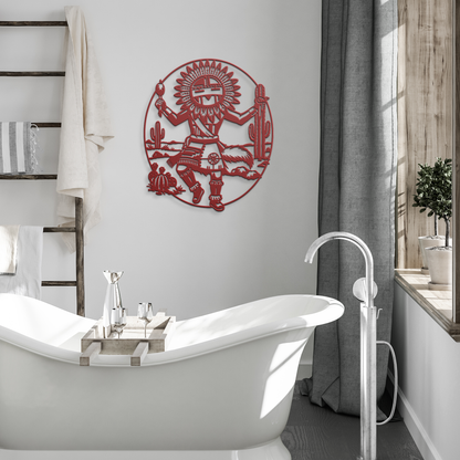Sun_Kachina_Pueblo_Metal_Wall_Art_Southw_Red_Modern_Bathroom_Mockup.png_15409789