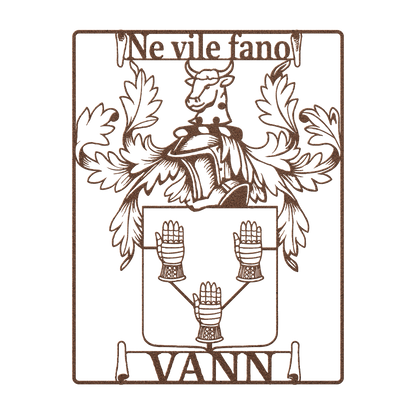 family crest wall art metal
