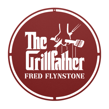 Custom Metal Sign patio grill 