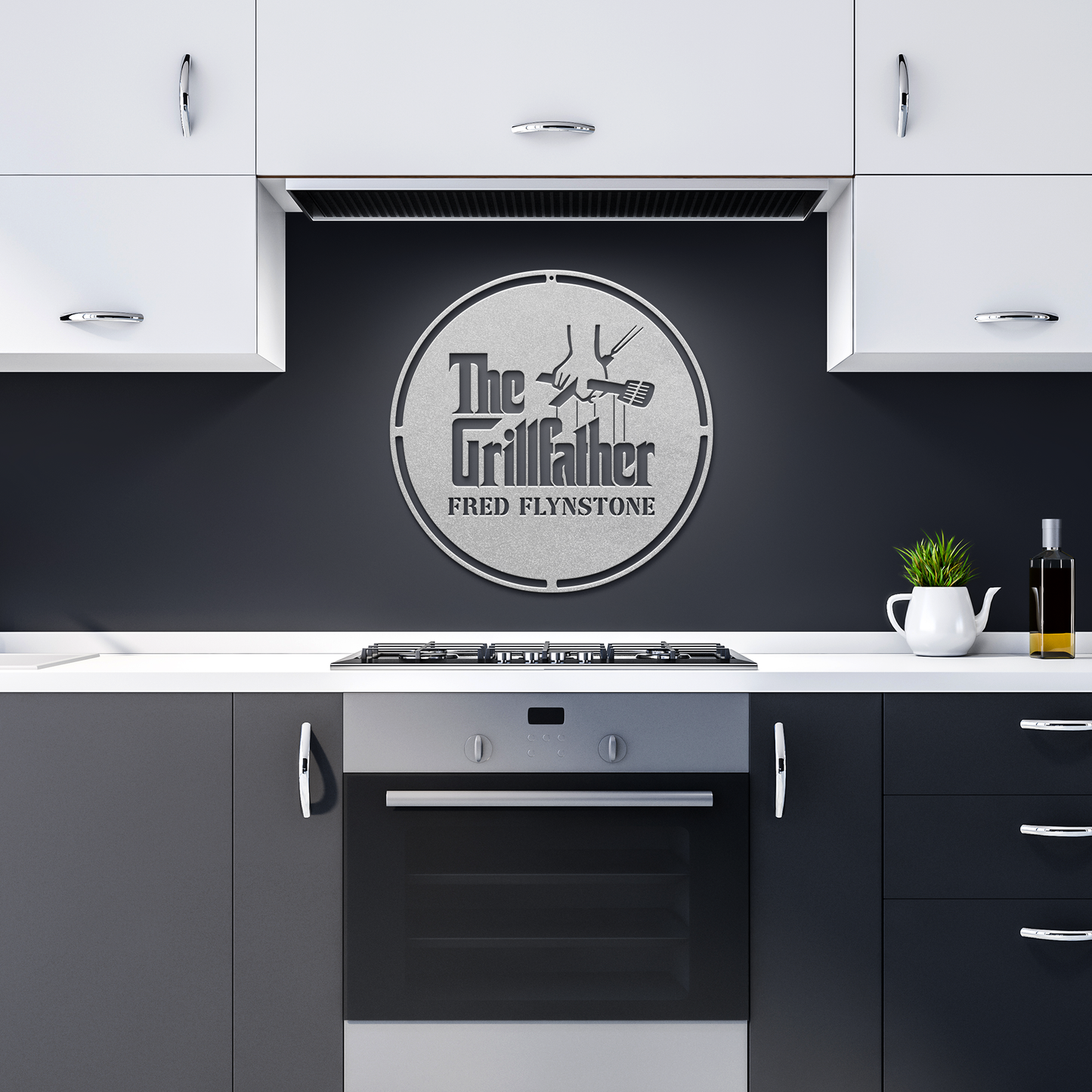The_Grillfather_Personalized_Metal_Sign__Silver_Dark_Kitchen_Mockup.png