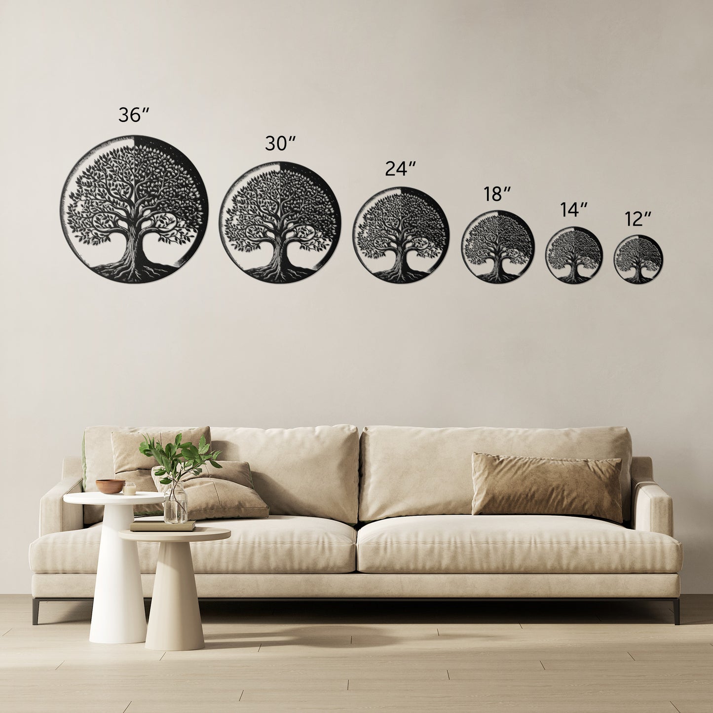 Tree of Life Metal Wall Art | Custom Nature Wall Decor